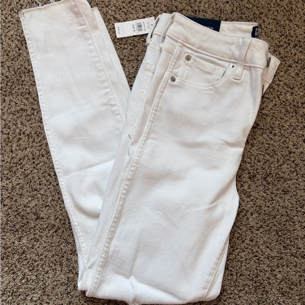 GAP Women's White Skinny Jeans